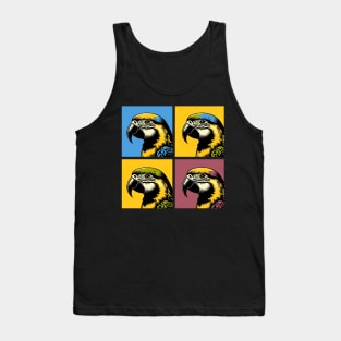 Pop Yellow-headed amazon Art - Cool Birds Tank Top